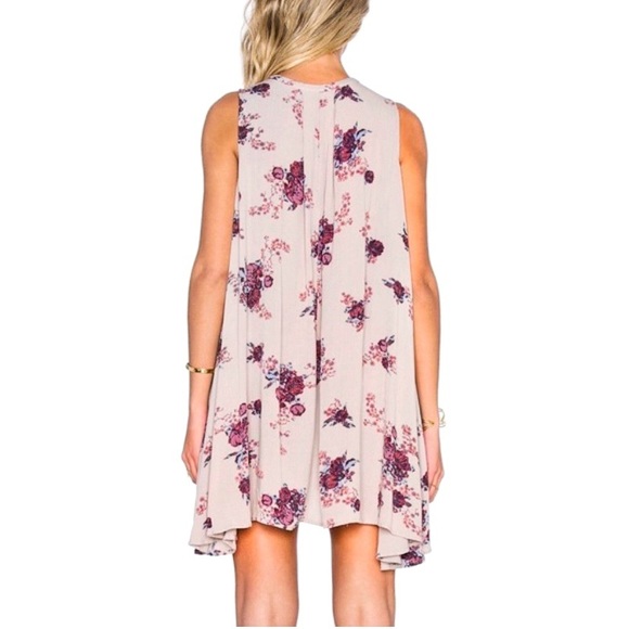Free People Floral Tree Swing Washed Stone Size M - Picture 4 of 6
